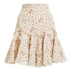 Zimmermann Freja Flutter Skirt Size 0 XS b201